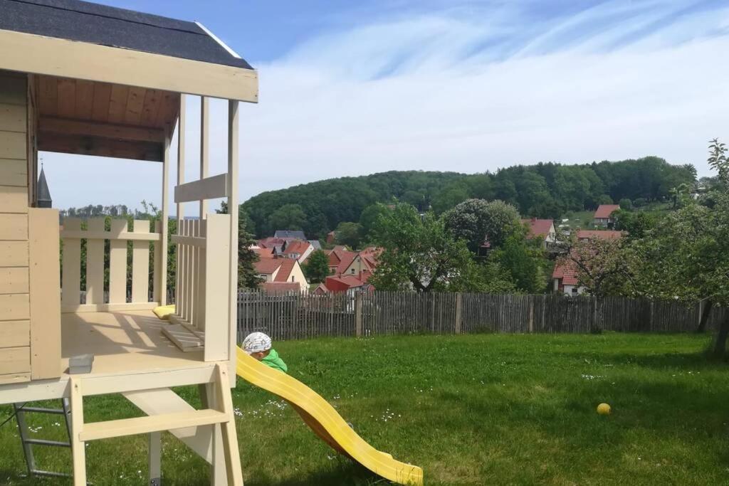 Ferienhaus Zum Kuckuck, Wng 2, Urlaub Im Eichsfeld Kallmerode Bagian luar foto